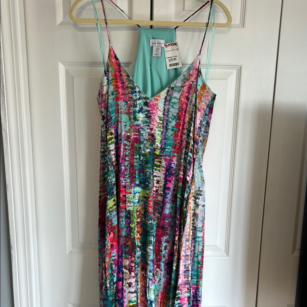 Colorful Strappy Dress